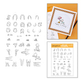 Spellbinders Beyond Stamping Custom Portrait No. 3 Clear Stamp Set by Josh Griffiths Studio - JGS0003