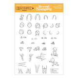 Spellbinders Beyond Stamping Custom Portrait No. 3 Clear Stamp Set by Josh Griffiths Studio - JGS0003