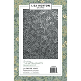Lisa Horton Crafts Reviving the Arts and Crafts Movement Jasmine Vine 3D Embossing Folder & Stencil Bundle