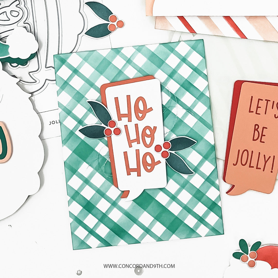 Concord & 9th Jolly St. Nick Stamp and Die Bundle