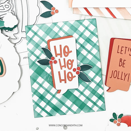 Concord & 9th Jolly St. Nick Stamp and Die Bundle