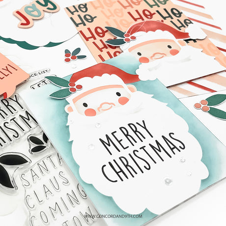 Concord & 9th Jolly St. Nick Stamp and Die Bundle