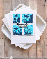 Waffle Flower Jolly Wave Texture Die (422114)