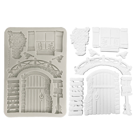 Stamperia Herbarium Silvae A5 Silicon Mould Bridge (KACMA598)