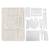 Stamperia Daisy Art A5 Silicon Mould Creative Art (KACMA604)