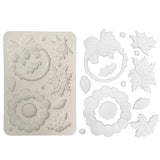 Stamperia A5 Silicone Mould Christmas Garlands - KACMA618