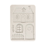 Stamperia A5 Silicone Mould Christmas Cottage - KACMA619