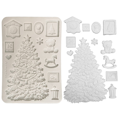 Stamperia A5 Silicone Mould Christmas Tree - KACMA621