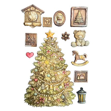 Stamperia A5 Silicone Mould Christmas Tree - KACMA621