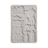 Stamperia Furry Friends 2 A5 Silicon Mould Cats by Antonis Tzanidakis - KACMA626