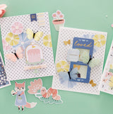 Spellbinders A little Hello - Quick & Easy Card Kit of the Month Club