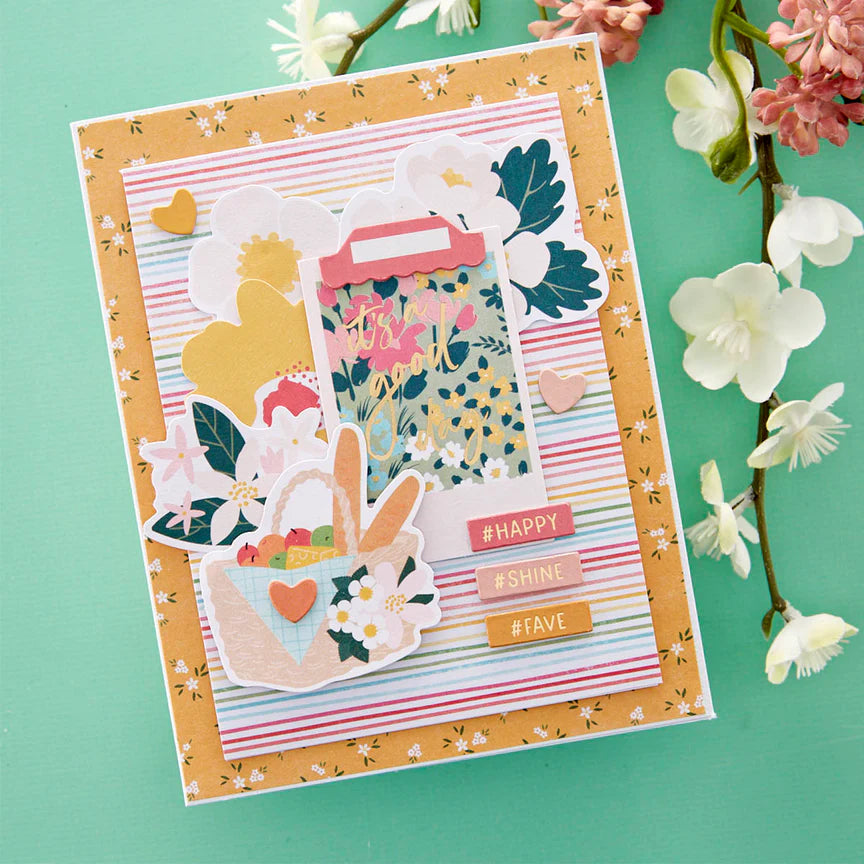 Spellbinders Happy Skies Ahead - Quick & Easy Card Kit of the Month Club