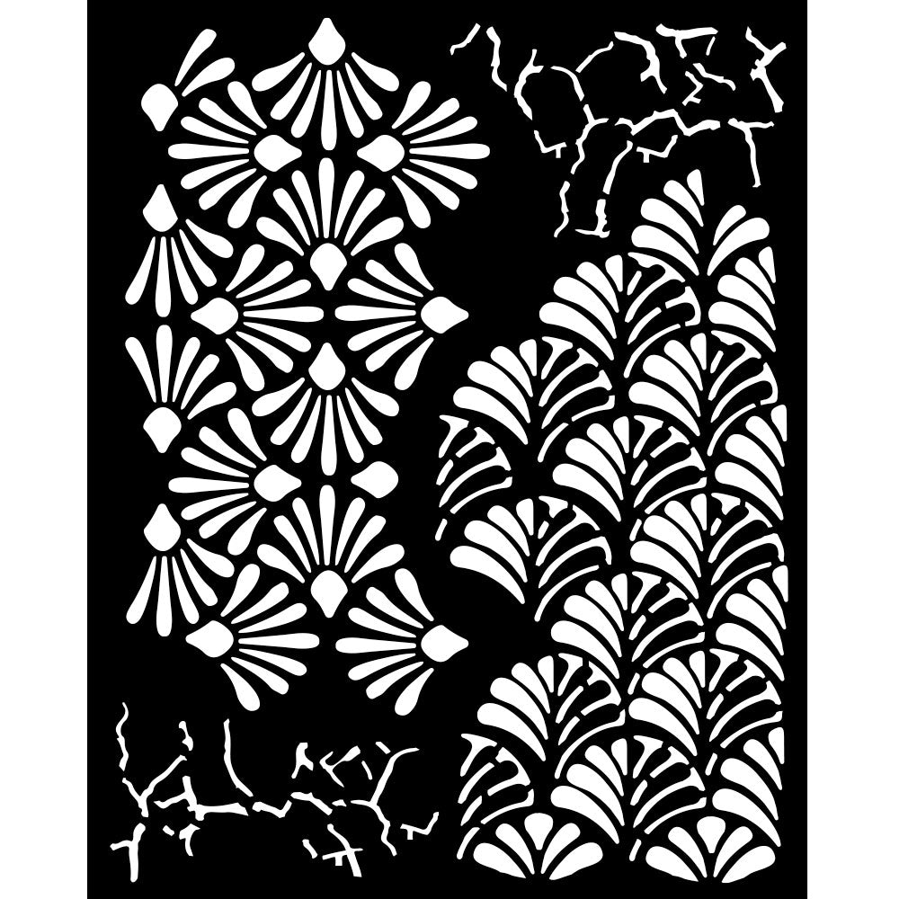 Stamperia Thick stencil cm 20X25 - Alterego mixed patterns