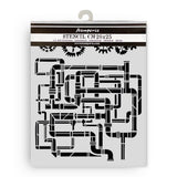Stamperia Gardens of Time Thick Stencil Tubes (KSTD202)