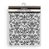 Stamperia Gardens of Time Thick Stencil Wallpaper (KSTD205)