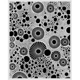 Stamperia All Around Thick Stencils 20x25cm Rings (KSTD206)