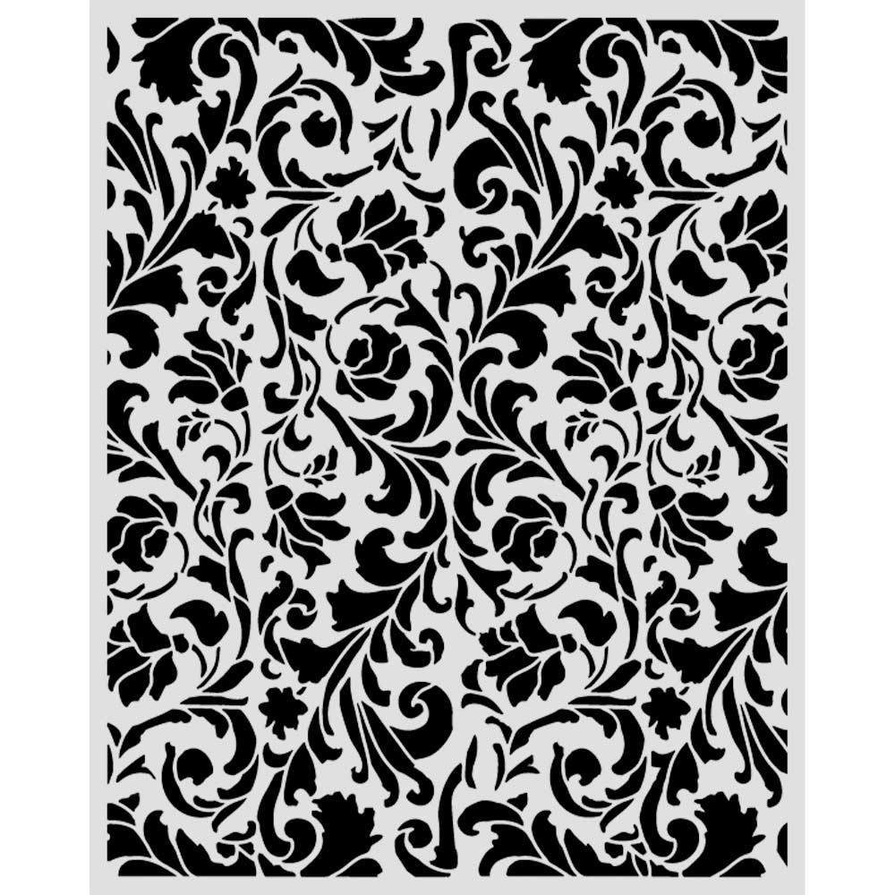 Stamperia Wonderland Thick Stencils 20x25cm Tapestry (KSTD209)