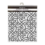 Stamperia Our Way Thick Stencils 20x25cm Artistic Pattern - KSTD224