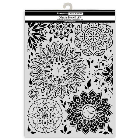 Stamperia Art Stories A3 Stencil Mandala (KSTDA3012)