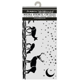Stamperia Thick Stencil 12 x 25cm Christmas Deers - KSTDL169