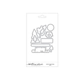 Concord & 9th Kristina Werner Simple Christmas Stamp Set (4 x 6) & Die Bundle