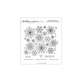 Concord & 9th Kristina Werner Snowflake Season Easy Repeat Background Stamp (6 x 6)