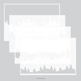 Concord & 9th Kristina Werner Trees and Forest Stencil Pack (4 qty; 6 x 9)