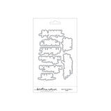 Concord & 9th KW Written Words 2 Stamp Set & Dies (4 x 6)