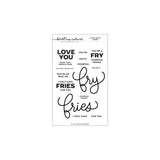 Concord & 9th KW So Fry-tastic Stamp Set (4 x 6) / Die Bundle