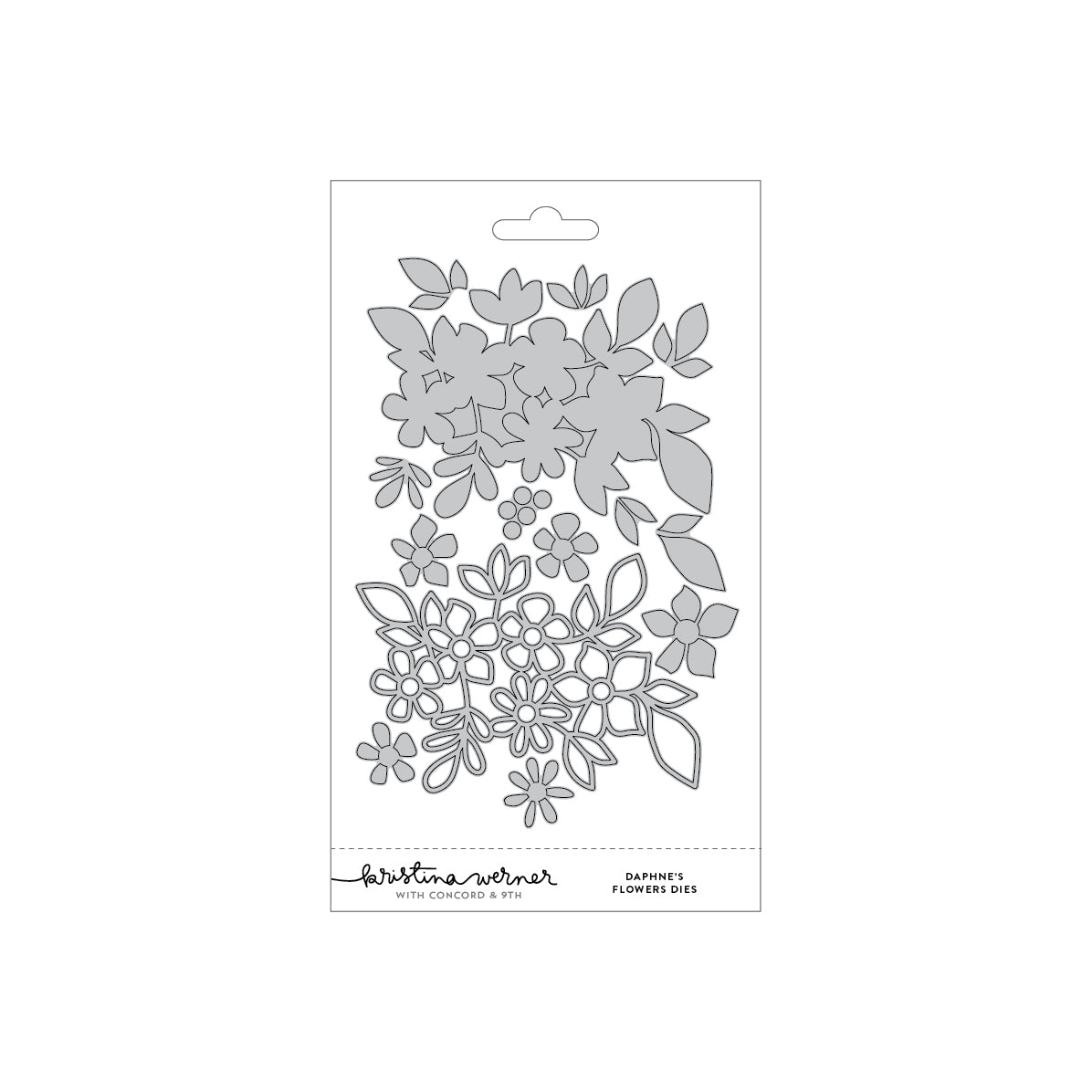 Concord & 9th KW Daphne's Flowers Inlay Dies