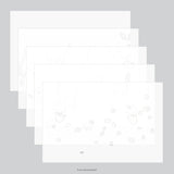 Concord & 9th Kristina Werner Flower Field Stencil Pack (5 qty; 6 x 9)