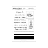 Concord & 9th KW Bold Stripes Greetings Stamps (6 x 8)