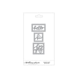 Concord & 9th KW Framed Script Hellos