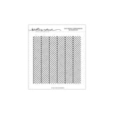 Concord & 9th KW Easy Repeat Herringbone Background Stamp (6 x 6)