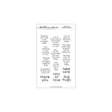 Concord & 9th KW Petal Pop Greetings Stamp Set (4 x 6) & Die Bundle