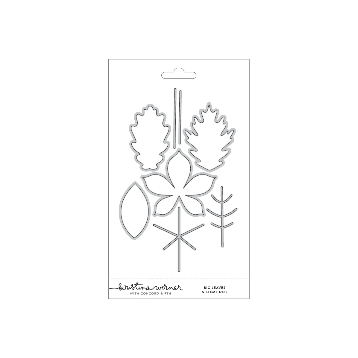 Concord & 9th KW Big Leaves and Stems Dies