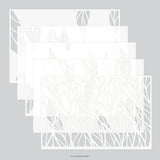 Concord & 9th KW Leaf Flow Stencil Pack