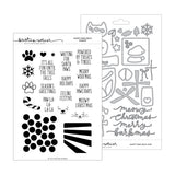 Concord & 9th KW Happy Pawlidays Stamp Set (6 x 8) & Die Bundle