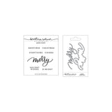 Concord & 9th KW Merry Script Stamp Set (3 x 3) & Die Bundle