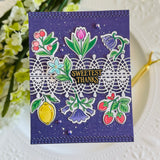 Pinkfresh Studio Freshly Picked Stamp/die/stencil Bundle