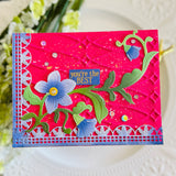 Pinkfresh Studio Trailing Grace die/stencil Bundle