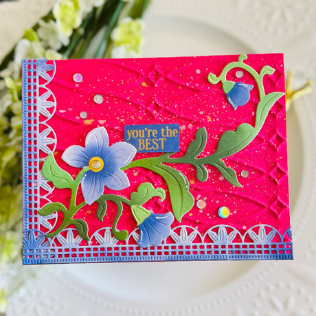 Pinkfresh Studio Trailing Grace die/stencil Bundle