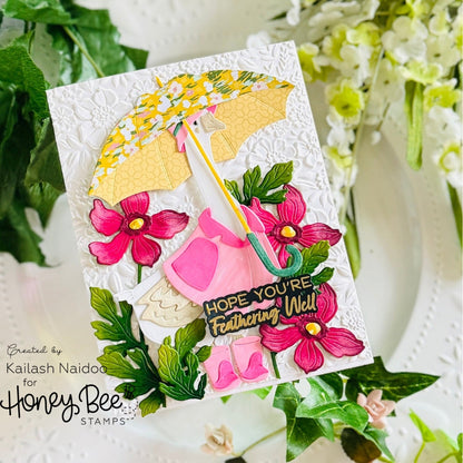 Honey Bee Stamps Lovely Layers: Porch Goose - Honey Cuts Stand-Alone Dies