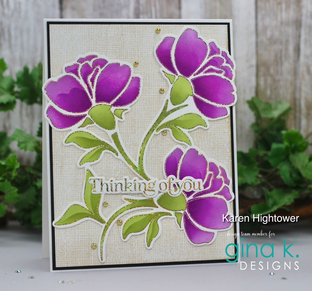 Gina K Designs POLY-GLAZE Foiling Sheets- Autumn Delight