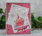 Gina K Designs Poly-Glaze Foiling Sheets - Birthday Sprinkles