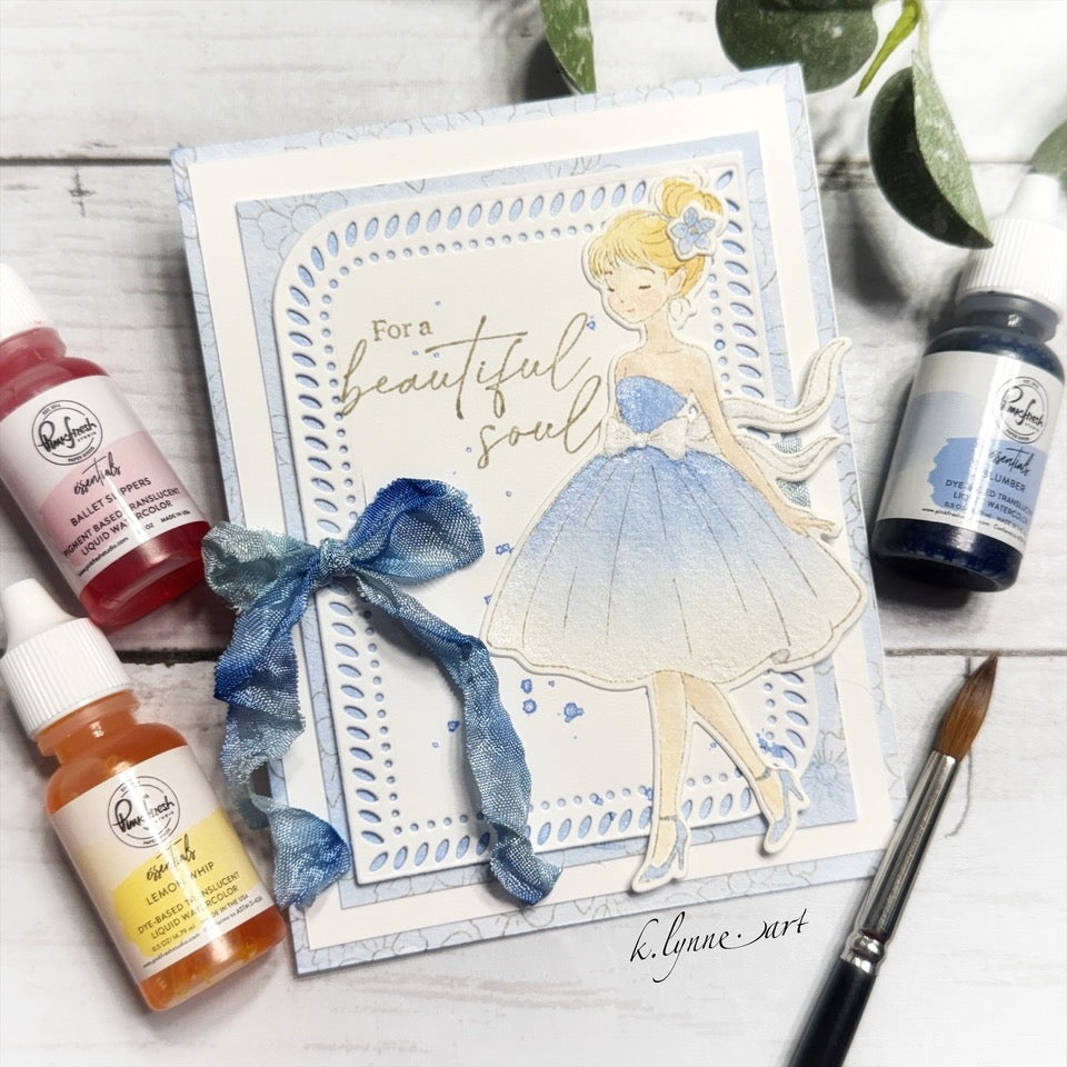 Pinkfresh Studio Couture Grace Stamp, Die & Stencil Bundle