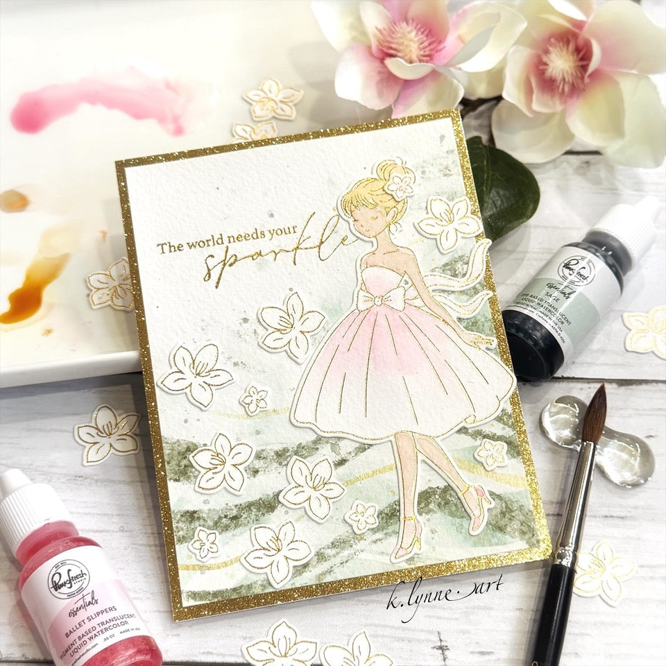 Pinkfresh Studio Fragrance Notes Stamp, Die & Stencil Bundle