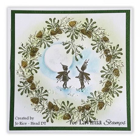 Lavinia Stamp Mini Mistletoe Stamp LAV926