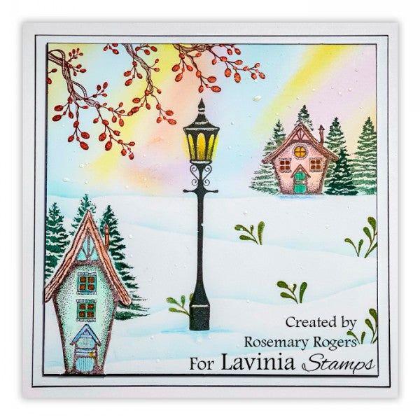 Lavinia Stamp Meadow Cottage Stamp LAV934