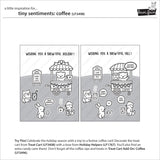 LF3498 - Stamps - Tiny Sentiments: Coffee